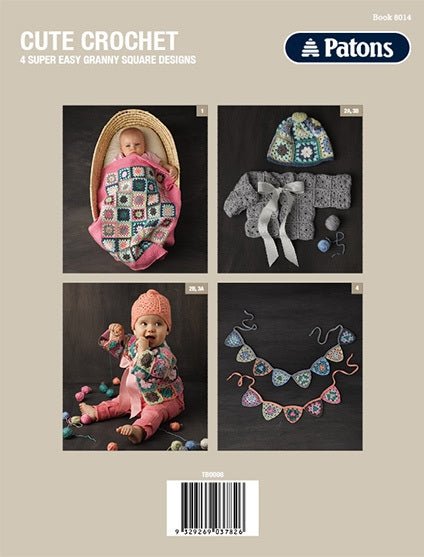 Booklet 8014 - Patons Cute Crochet - Mooroolbark Wool