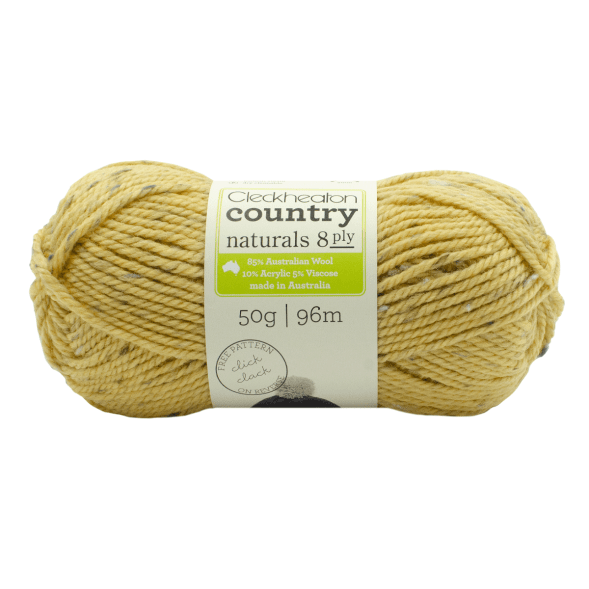 Cleckheaton Country Naturals 8 ply - 1805 Natural - Mooroolbark Wool