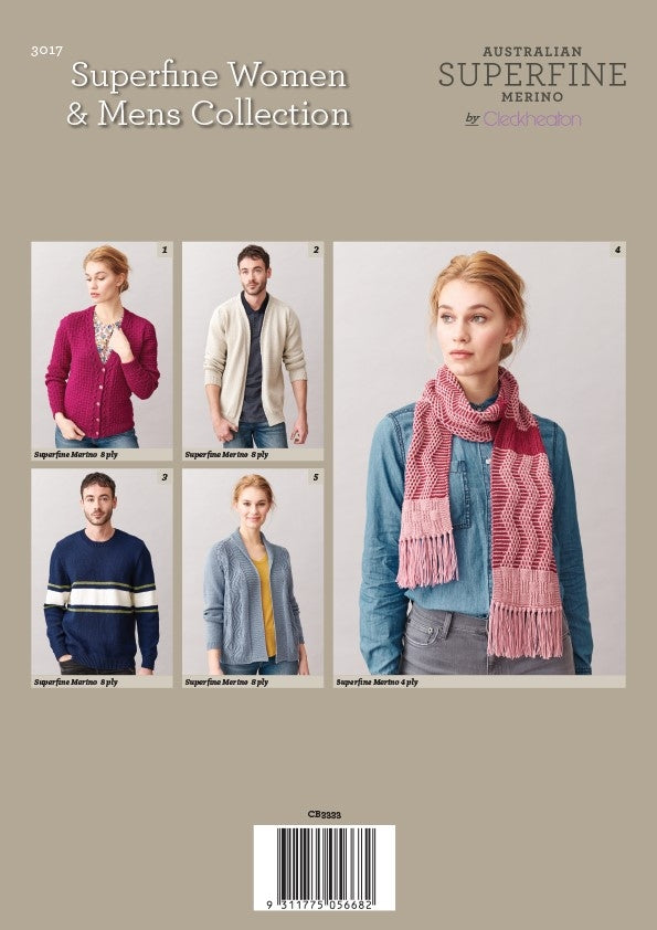 Booklet 3017 - Superfine Women and Mens Collection