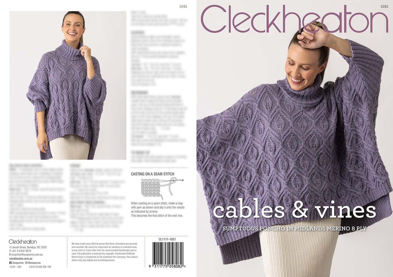 Leaflet 1021 - Cleckheaton Cables & Vines