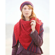 Leaflet 452 - Superfine Check Stitch Beanie & Wrap