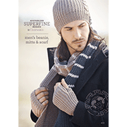 Leaflet 453 - Men's Beanie, Mitts & Scarf