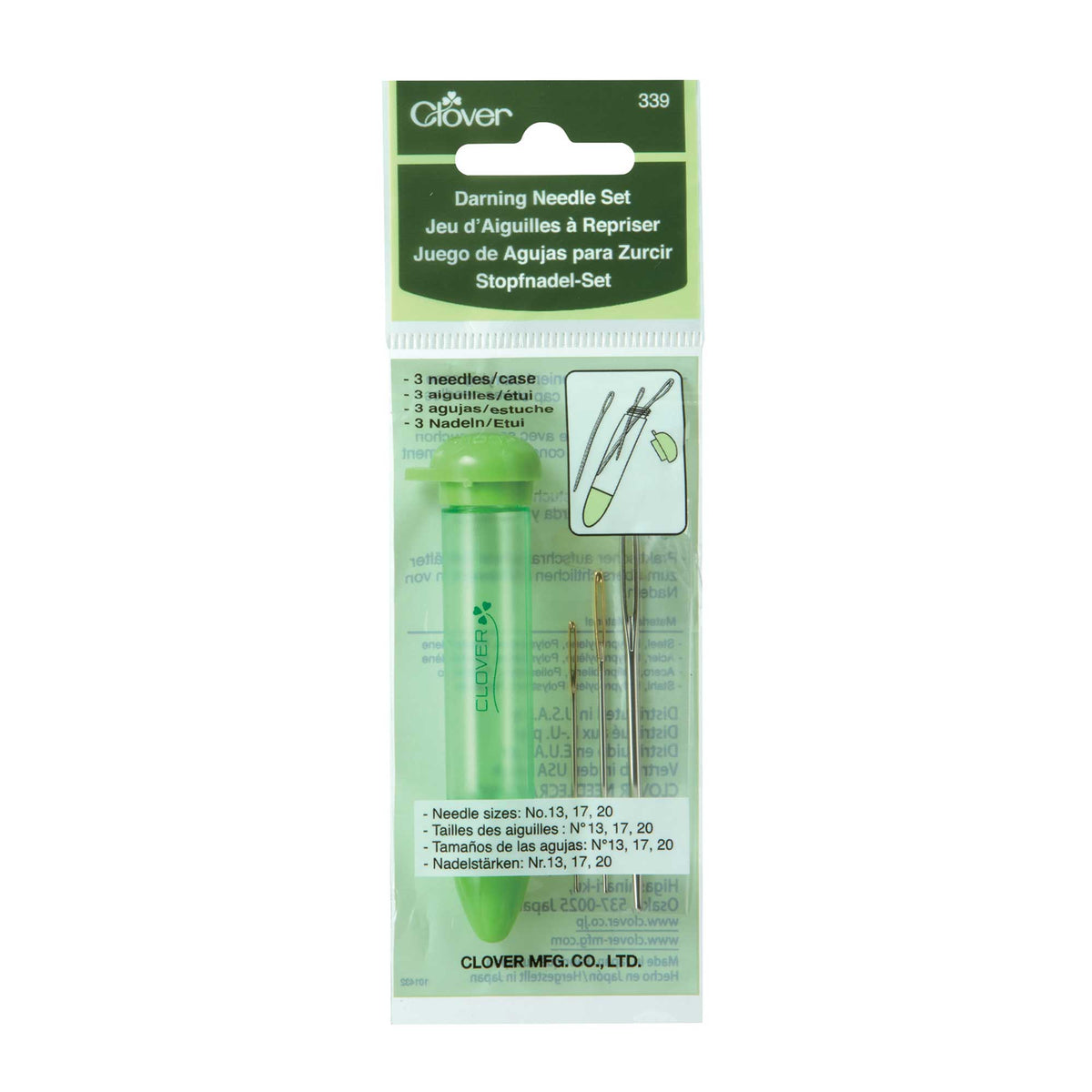 Clover Darning Needle Set 339 - Mooroolbark Wool