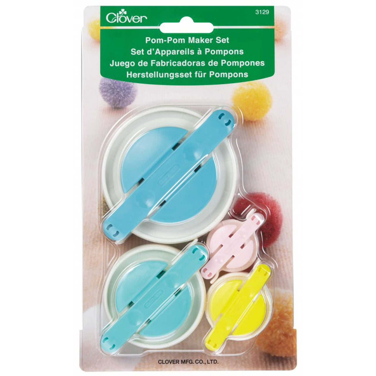 Clover Pom Pom Maker Set 3129