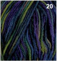 Countrywide Yarns - Happy Feet 4 Ply 20 - Night Time Pomd - Mooroolbark Wool