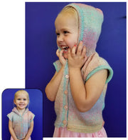 Leaflet P338 - Countrywide Yarns Sleeveless Hoodie