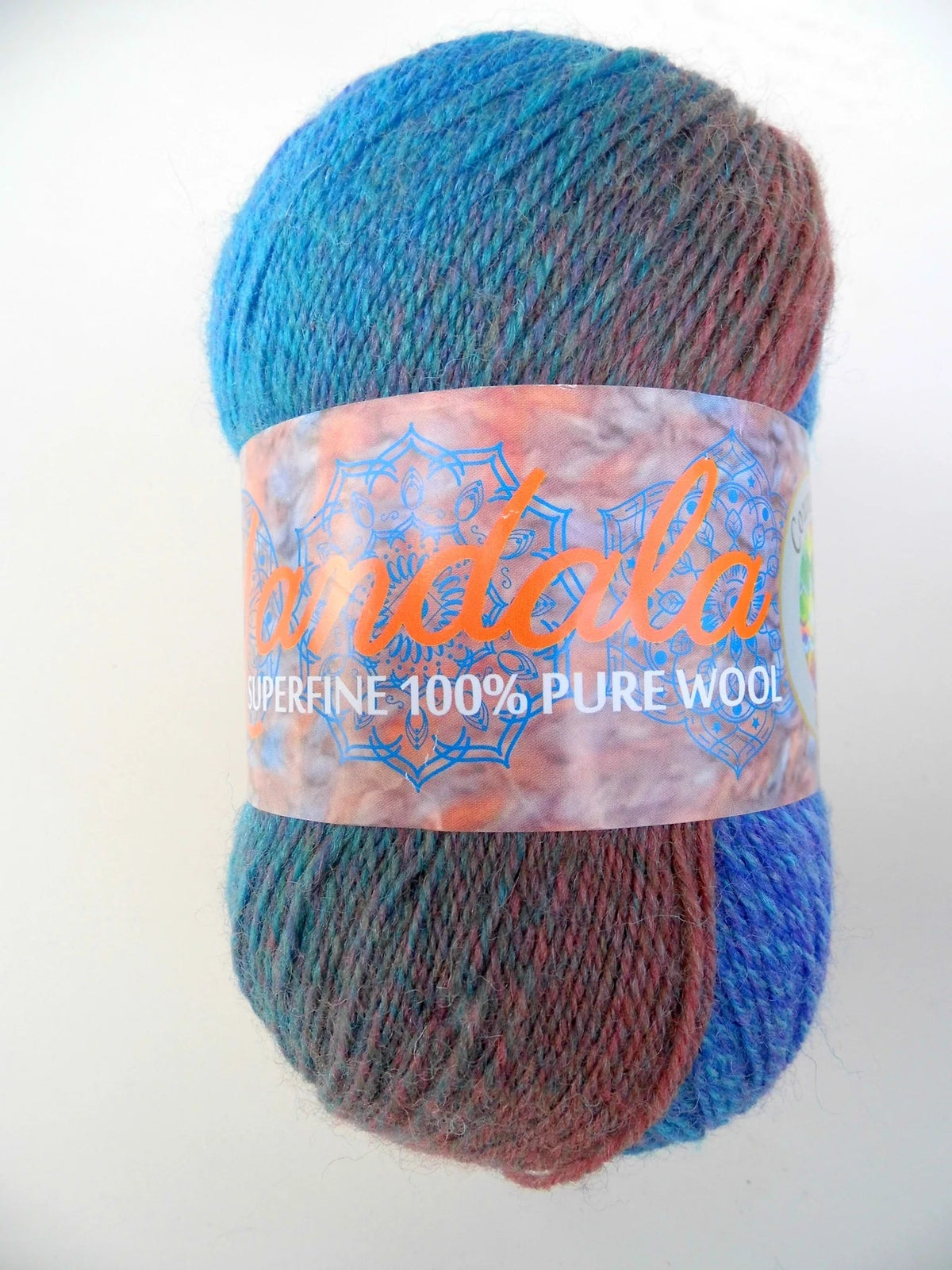 Countrywide Yarns - Mandala 4 Ply 401 - Blue - Mooroolbark Wool