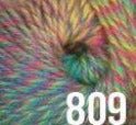 Countrywide Yarns - Mandala 8 Ply 809 - Green Red - Mooroolbark Wool