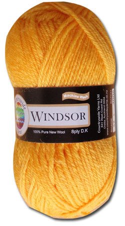 Countrywide Yarns - Windsor 8 Ply 21 - White - Mooroolbark Wool