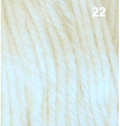 Countrywide Yarns - Windsor 8 Ply 22 - Cream - Mooroolbark Wool