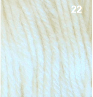 Countrywide Yarns - Windsor 8 Ply 22 - Cream - Mooroolbark Wool