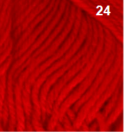 Countrywide Yarns - Windsor 8 Ply 24 - Red - Mooroolbark Wool