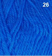Countrywide Yarns - Windsor 8 Ply 26 - Blue - Mooroolbark Wool