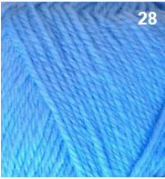 Countrywide Yarns - Windsor 8 Ply 28 - Light Blue - Mooroolbark Wool