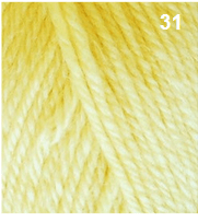 Countrywide Yarns - Windsor 8 Ply 31 - Lemon - Mooroolbark Wool