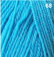 Countrywide Yarns - Windsor 8 Ply 68 - Aqua - Mooroolbark Wool