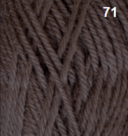Countrywide Yarns - Windsor 8 Ply 71 - Donkey Brown - Mooroolbark Wool