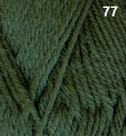 Countrywide Yarns - Windsor 8 Ply 77 - Moss Green - Mooroolbark Wool