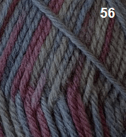 Countrywide Yarns - Windsor Prints 8 Ply 55 - Red Orange Grey - Mooroolbark Wool