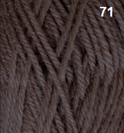 Countrywide Yarns - Windsor 8 ply - Donkey Brown 71