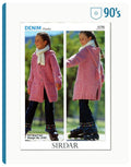 eaflet 4196 - Sirdar Chunky coat with hood - Mooroolbark Wool