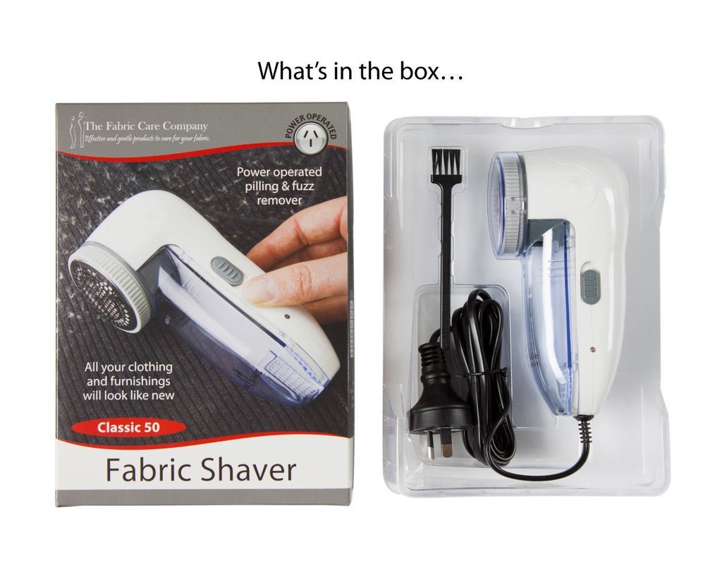 Fabric Shaver Power operated pilling fuzz remover - Fabric Shaver 4302 - Mooroolbark Wool