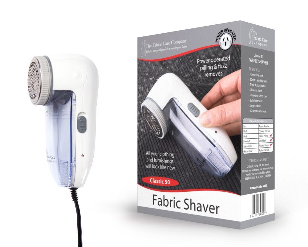 Fabric Shaver Power operated pilling fuzz remover - Fabric Shaver 4302 - Mooroolbark Wool
