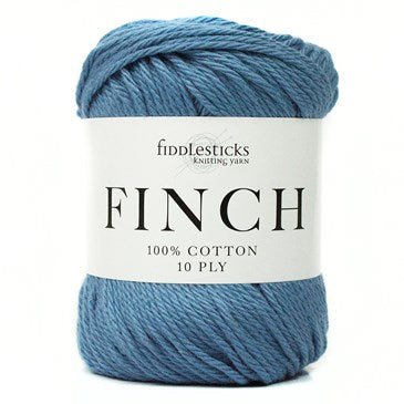Fiddlesticks Finch 6201 - White - Mooroolbark Wool