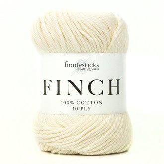Fiddlesticks Finch 6202 - Ecru - Mooroolbark Wool