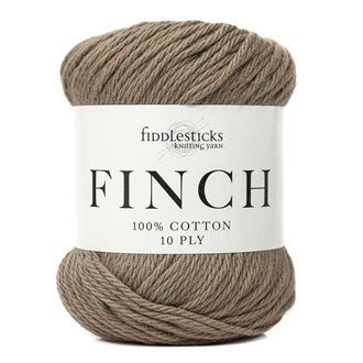 Fiddlesticks Finch 6204 - Brown - Mooroolbark Wool