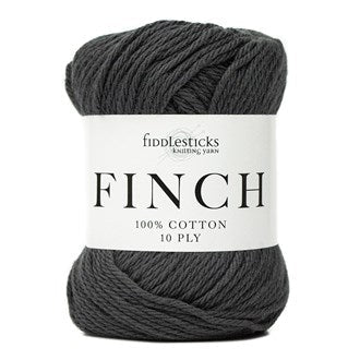 Fiddlesticks Finch 6205 - Grey - Mooroolbark Wool