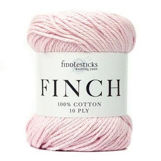 Fiddlesticks Finch 6213 - Pink - Mooroolbark Wool