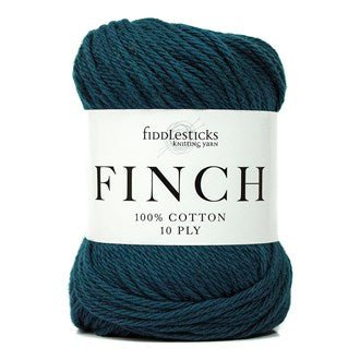 Fiddlesticks Finch 6214 - Peacock - Mooroolbark Wool