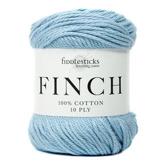 Fiddlesticks Finch 6216 - Sky Blue - Mooroolbark Wool