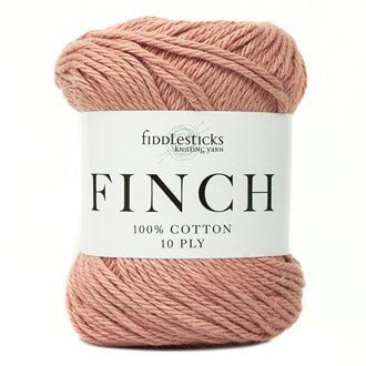 Fiddlesticks Finch 6217 - Rose - Mooroolbark Wool