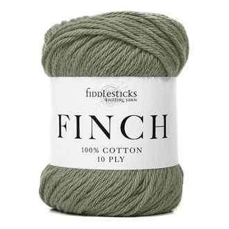 Fiddlesticks Finch 6225 - Khaki - Mooroolbark Wool