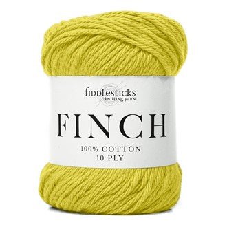 Fiddlesticks Finch 6226 - Chartreuse - Mooroolbark Wool