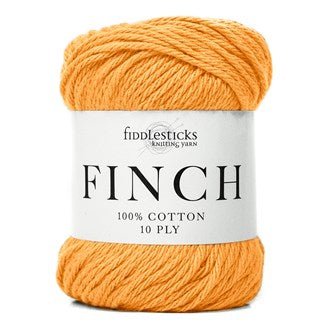 Fiddlesticks Finch 6227 - Mandarin - Mooroolbark Wool
