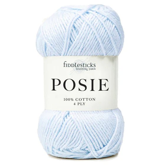 Fiddlesticks Posie P001 - Black - Mooroolbark Wool