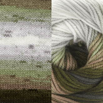 Fiddlesticks Superb 8 Prints 1174-10 - Forest - Mooroolbark Wool