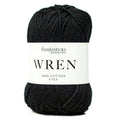 Fiddlesticks Wren W001 - Black - Mooroolbark Wool
