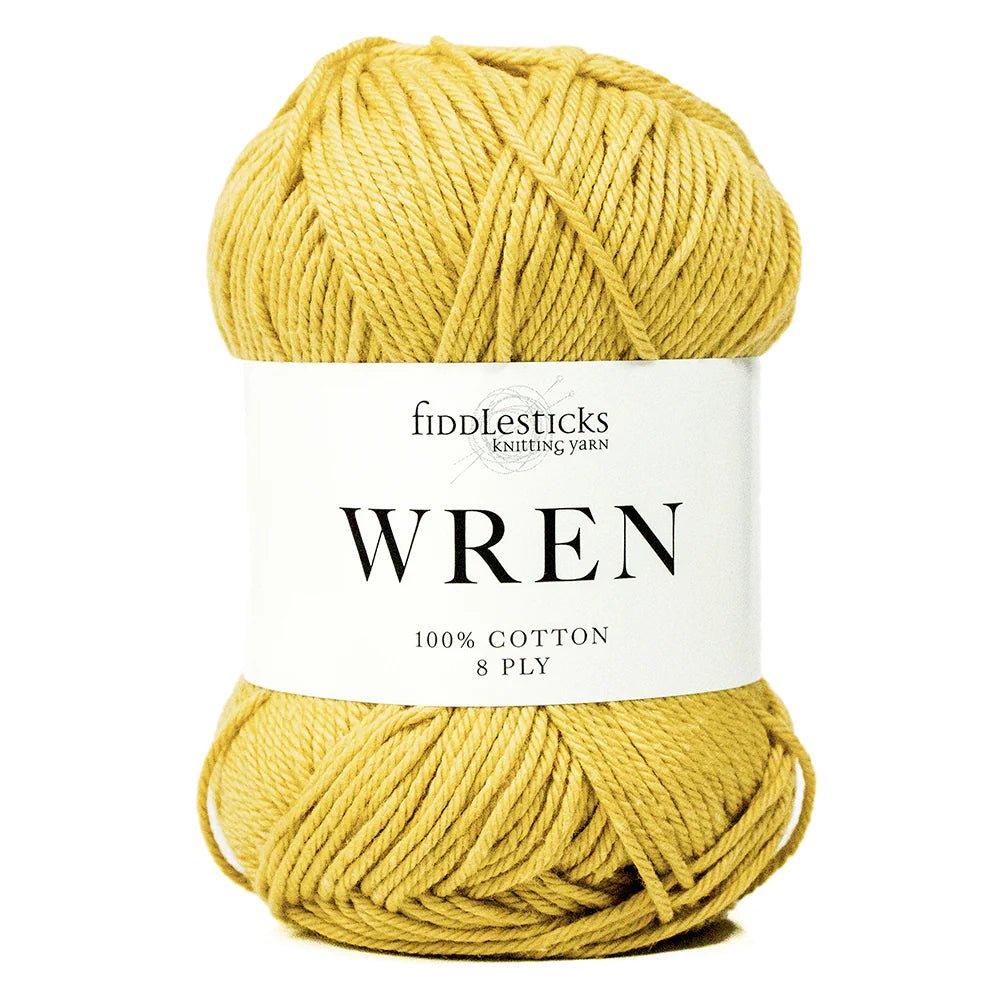 Fiddlesticks Wren W005 -Banana - Mooroolbark Wool