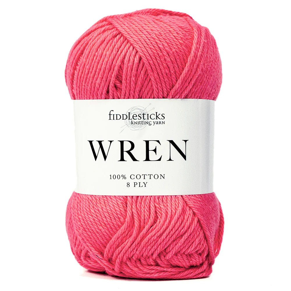 Fiddlesticks Wren W012 - Watermelon - Mooroolbark Wool