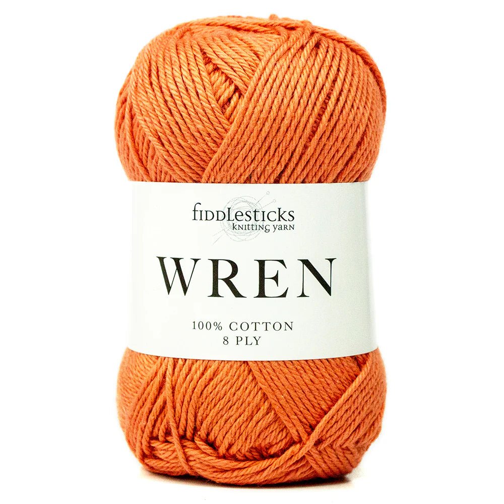 Fiddlesticks Wren W017 - Mandarin - Mooroolbark Wool