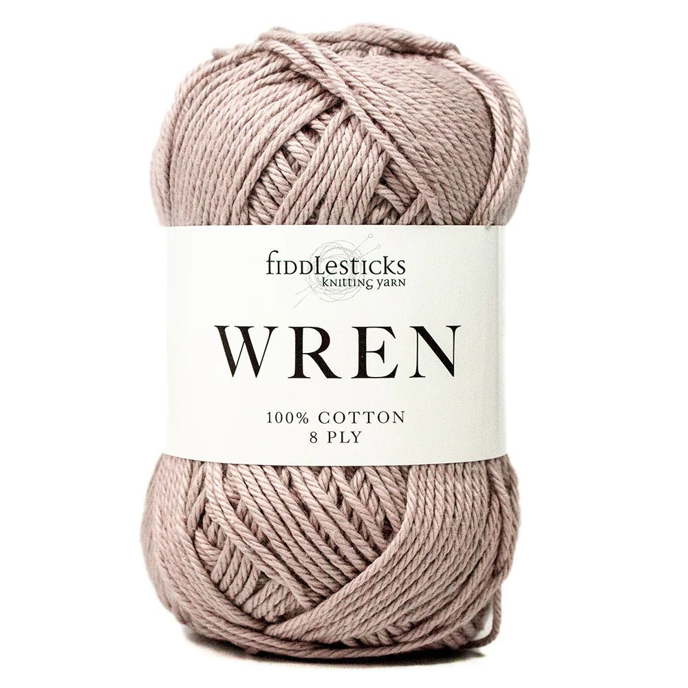 Fiddlesticks Wren W019 - Stone - Mooroolbark Wool
