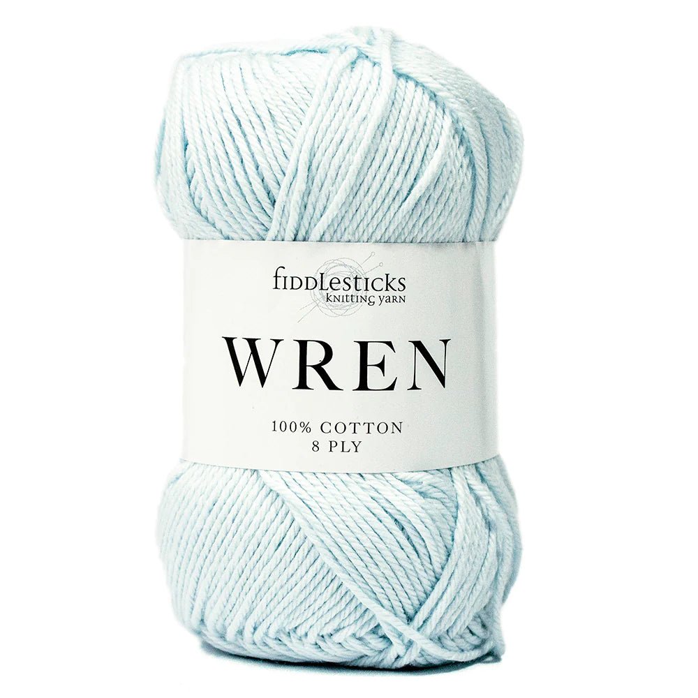 Fiddlesticks Wren W023 - Ice-Blue - Mooroolbark Wool
