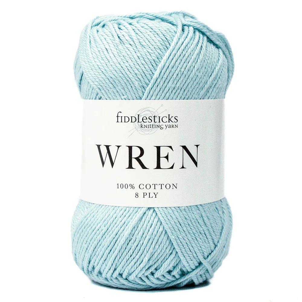 Fiddlesticks Wren W024 - Sky - Mooroolbark Wool