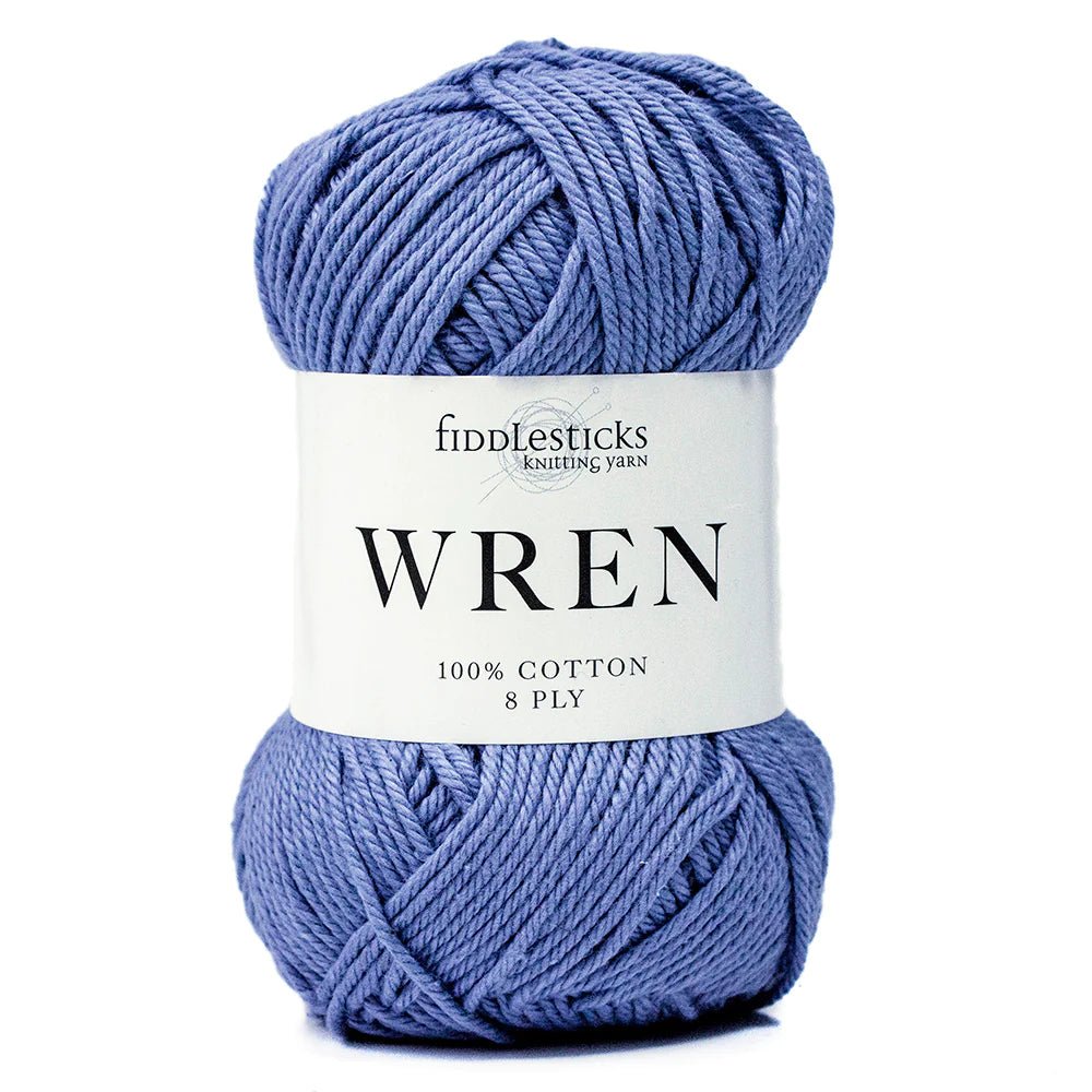 Fiddlesticks Wren W026 - Cornflower - Mooroolbark Wool