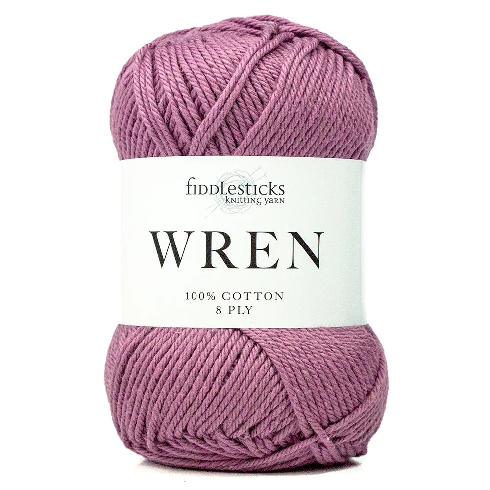 Fiddlesticks Wren W030 - Mulberry - Mooroolbark Wool