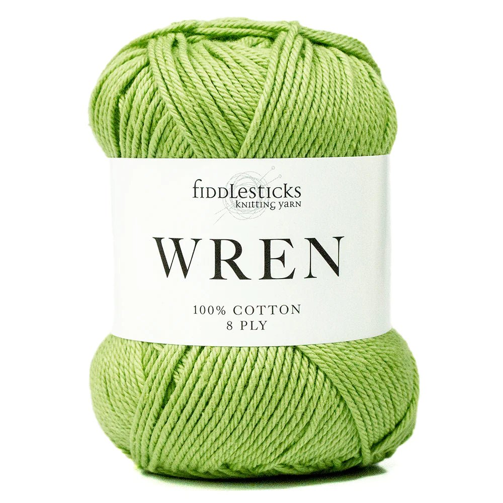 Fiddlesticks Wren W035 - Leaf - Mooroolbark Wool